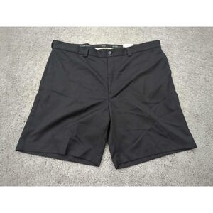Oak Hill Chino Shorts Mens W:45‎ Black Performance Golf Casual